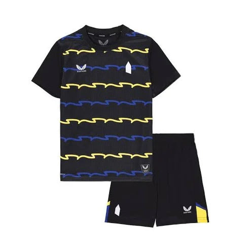Kit Infantil Everton Away 25/26 Castore  - Preto