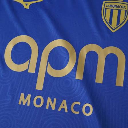 Kit Infantil Monaco Away 25/26 - Azul