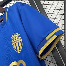 Kit Infantil Monaco Away 25/26 - Azul