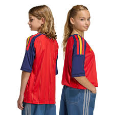 Kit Infantil Espanha Home Duas Estrelas 26/27 Adidas Unissex - Vermelho