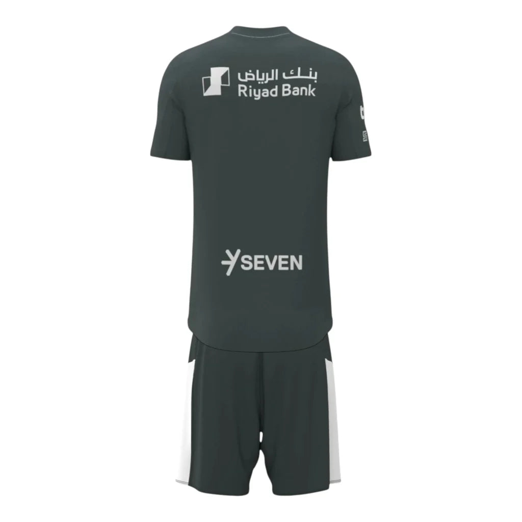 Kit Infantil Al Hilal Third 25/26 - Cinza