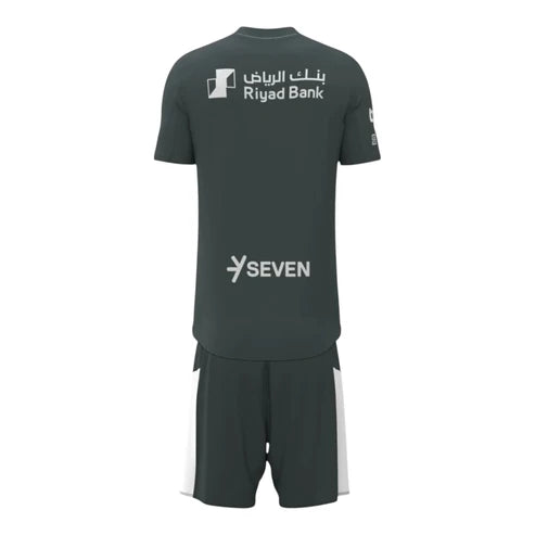 Kit Infantil Al Hilal Third 25/26  - Cinza