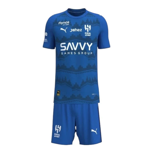 Kit Infantil Al Hilal Home 25/26  - Azul