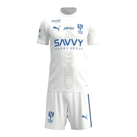 Kit Infantil Al Hilal Away 25/26  - Branca