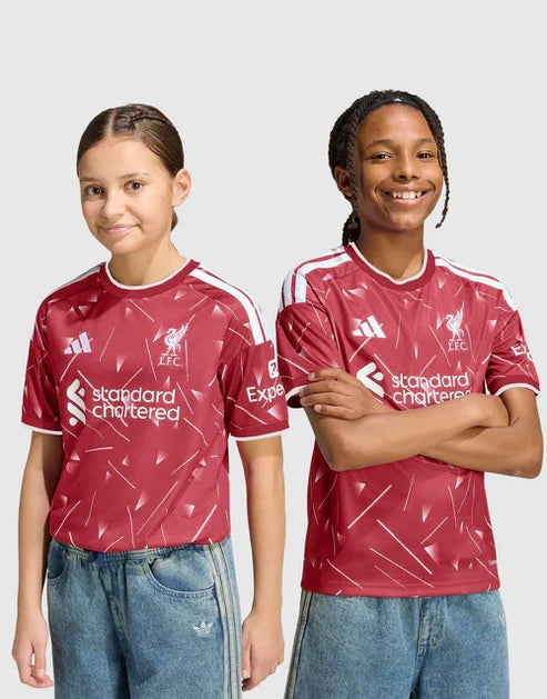 Kit Infantil Liverpool Home 26/27  - Vermelho