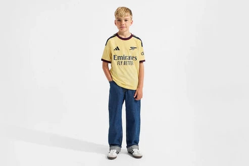 Kit Infantil Arsenal Third 26/27 - Amarelo