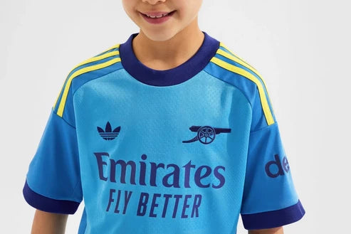 Kit Infantil Arsenal Third 26/27 - Azul