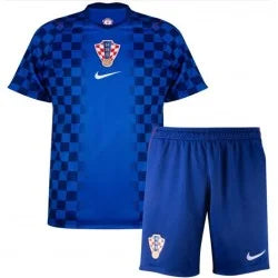 Kit Infantil Croácia Away 26/27 - Azul