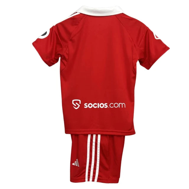 Kit Infantil Sevilla Away 25/26 - Vermelha
