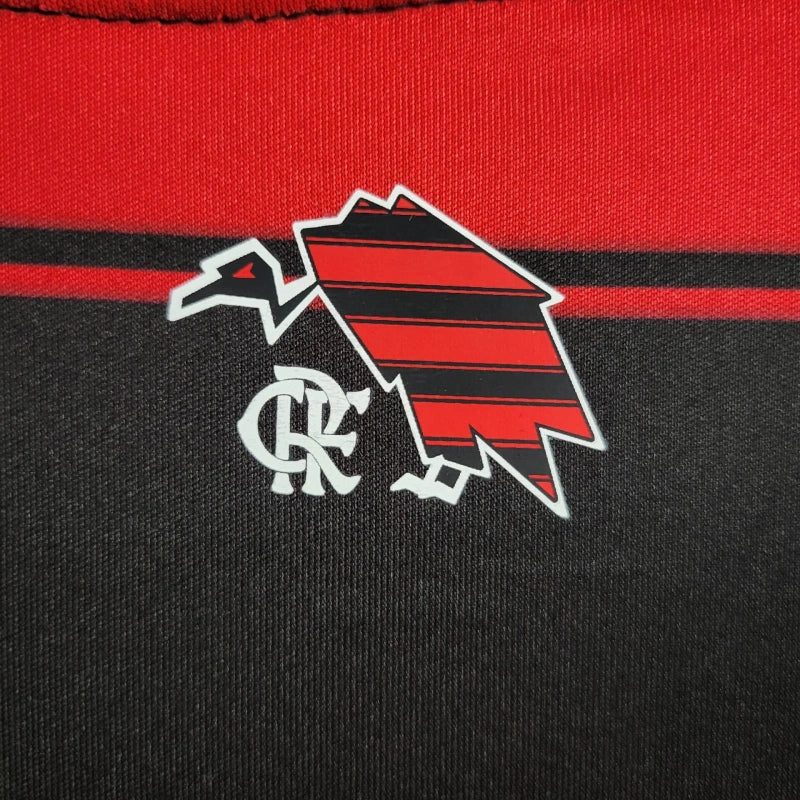 Kit Infantil Flamengo Home 25/26 -Vermelho e Preto