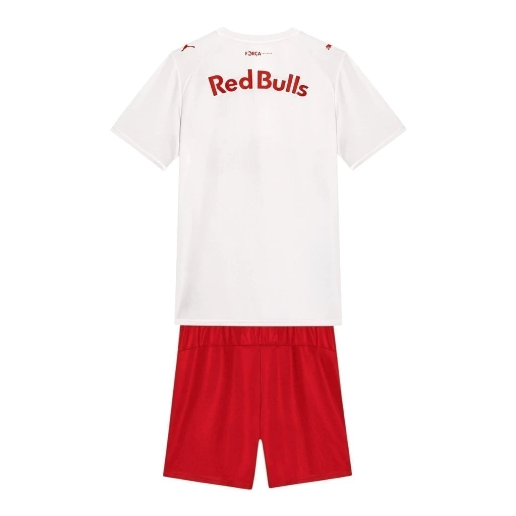 Kit Infantil RB Bragantino Home 26/27 - Branco e Vermelho