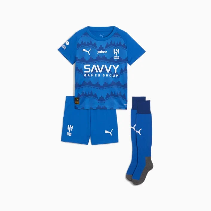 Kit Infantil Al Hilal Home 25/26 - Azul