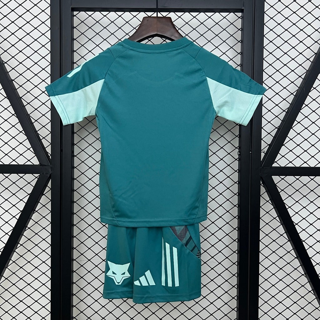 Kit Infantil Cruzeiro Treino 25/26  - Verde Escuro